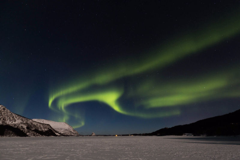 NORVÈGE / AURORE BORÉALE