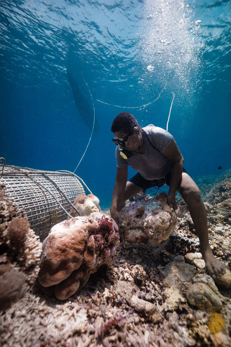 INDONÉSIE / SUMATRA / PÊCHEUR